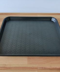 Serveringsbakke PLAST 32,5x26,5cm SORT