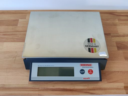 Køkkenvægt 12kg/2gr. rustfrit stål