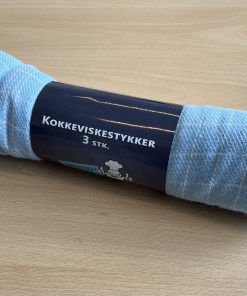 Viskestykker 3 stk - 50x70cm BLÅ 30003