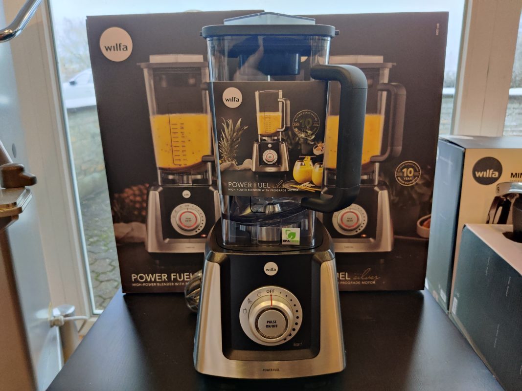 Wilfa Blender 1,5 liter 1200 Watt Tåler op til 100°C varm væske