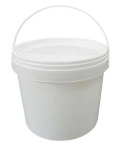 Spand hvid m/låg 13418