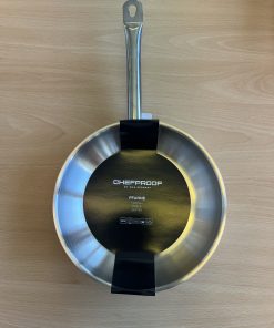 Pande Ø24 cm 18/10 stål Chefproof 19628