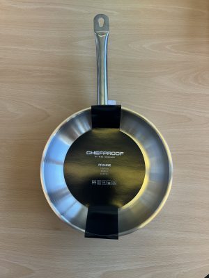 Pande Ø24 cm 18/10 stål Chefproof 19628