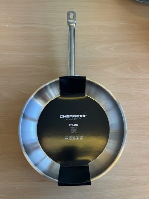 Pande Ø28 cm 18/10 stål Chefproof 19629